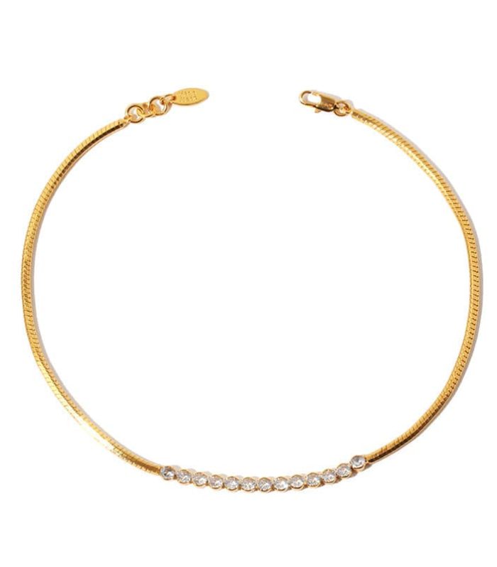 Elegant Beaded Choker Necklace